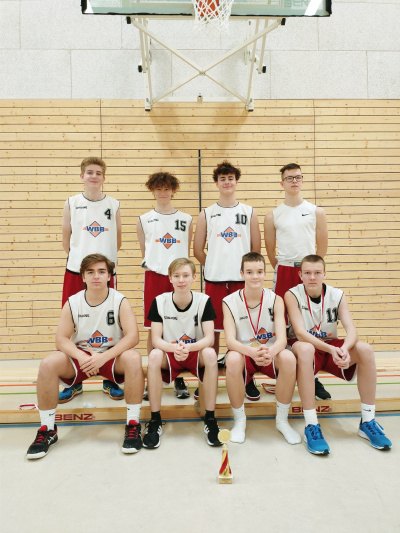 Basketballmannschaft des Humboldt-Gymnasiums 2021-22 (Marie Claus, Januar 2022)