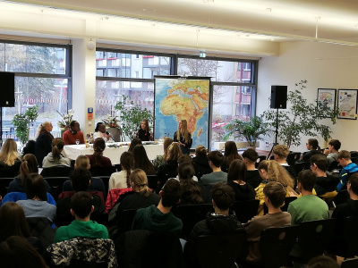 Besuch der Weimarer Menschenrechtspreisträgerin 2025 (DEL, Dezember 2025)