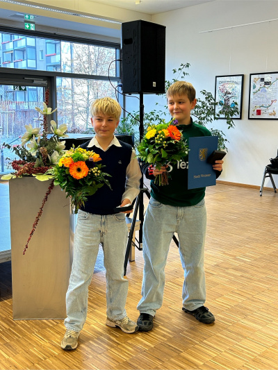 Verleihung der Ehrennadel (F. Fischer, Dezember 2025)